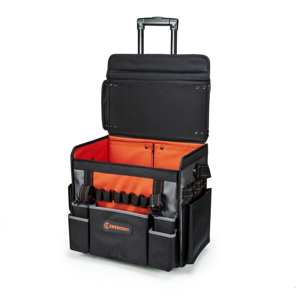 18 in. Tradesman Rolling Hand Tool Bag by Crescent 4 18 in. Tradesman Rolling Hand Tool Bag by Crescent - Image 2