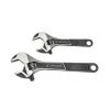 6 in. and 10 in. Wide Jaw Adjustable Wrench Set (2-Piece) by Crescent
