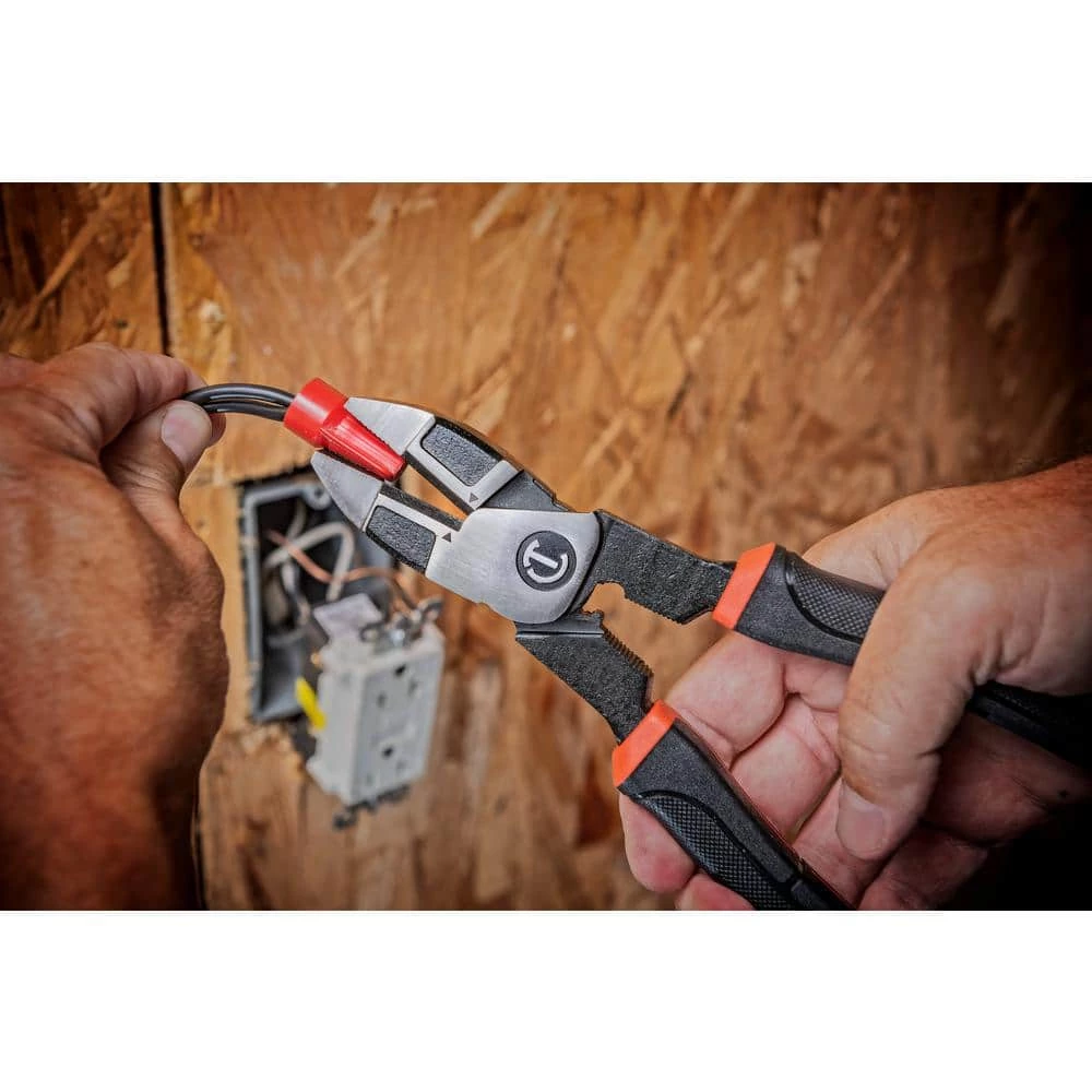 9-1/2 in. Z2 Dual Material High Leverage Linesman Pliers by Crescent 6 9-1/2 in. Z2 Dual Material High Leverage Linesman Pliers by Crescent - Image 4