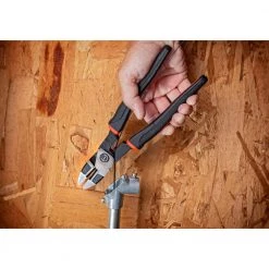 9-1/2 in. Z2 Dual Material High Leverage Linesman Pliers by Crescent 21 9-1/2 in. Z2 Dual Material High Leverage Linesman Pliers by Crescent -Cheap Crescent Store crescent all trades lineman s pliers z20509cg 76 1000