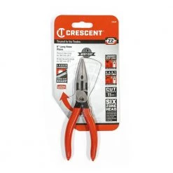 6 in. Long Nose Plier Dipped Handle by Crescent -Cheap Crescent Store crescent all trades needle nose pliers z6546 06 4f 1000