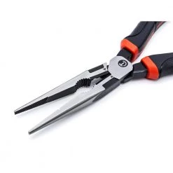 6 in. Z2 Dual Material High Leverage Long Nose Pliers by Crescent -Cheap Crescent Store crescent all trades needle nose pliers z6546cg 44 1000