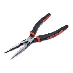 6 in. Z2 Dual Material High Leverage Long Nose Pliers by Crescent -Cheap Crescent Store crescent all trades needle nose pliers z6546cg 4f 1000