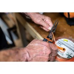 8 in. Z2 Dual Material High Leverage Long Nose Pliers by Crescent 23 8 in. Z2 Dual Material High Leverage Long Nose Pliers by Crescent -Cheap Crescent Store crescent all trades needle nose pliers z6548cg 31 1000