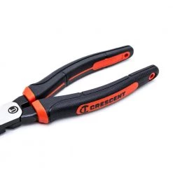 8 in. Z2 Dual Material High Leverage Long Nose Pliers by Crescent 20 8 in. Z2 Dual Material High Leverage Long Nose Pliers by Crescent -Cheap Crescent Store crescent all trades needle nose pliers z6548cg 44 1000