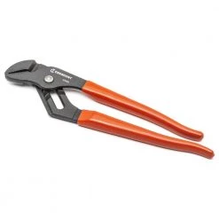 10 in. Straight Jaw Black Oxide Tongue and Groove Dipped Grip Pliers by Crescent