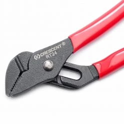 4-1/2 in. Mini Straight Jaw Black Oxide Tongue and Groove Dipped Grip Pliers by Crescent -Cheap Crescent Store crescent all trades tongue groove pliers rt24cvs 44 1000