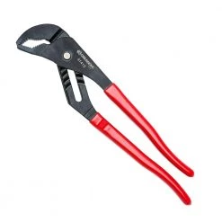 12 in. V-Jaw Black Oxide Tongue and Groove Dipped Grip Pliers by Crescent