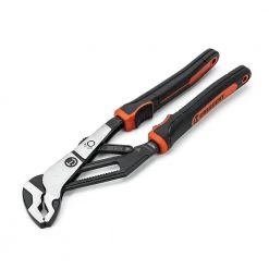 Z2 Auto-Bite 8 in. V-Jaw Tongue and Groove Dual Material Grip Pliers With Quick Adjust Jaws by Crescent