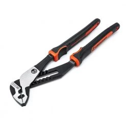 Z2 K9 10 in. Straight Jaw Tongue and Groove Dual Material Grip Pliers With K9 Angle Access Jaws by Crescent
