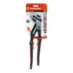 12 in. Straight Jaw Black Oxide Tongue and Groove Dual Material Grip Pliers by Crescent -Cheap Crescent Store crescent all trades tongue groove pliers rtz212cg 44 1000
