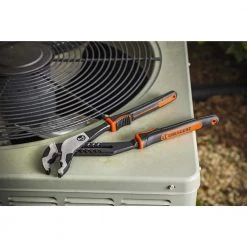 Z2 K9 12 in. V-Jaw Tongue and Groove Dual Material Grip Pliers With K9 Angle Access Jaws by Crescent 11 Z2 K9 12 in. V-Jaw Tongue and Groove Dual Material Grip Pliers With K9 Angle Access Jaws by Crescent -Cheap Crescent Store crescent all trades tongue groove pliers rtz212cgv 1f 1000