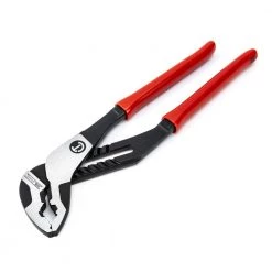 Z2 K9 12 in. V-Jaw Tongue and Groove Dipped Grip Pliers With K9 Angle Access Jaws by Crescent