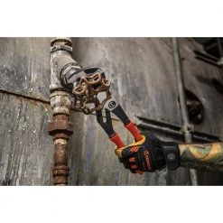 Z2 K9 16 in. Straight Jaw Tongue and Groove Dipped Grip Pliers With K9 Angle Access Jaws by Crescent -Cheap Crescent Store crescent all trades tongue groove pliers rtz216 1f 1000