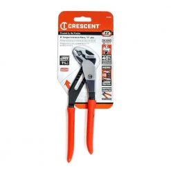 Z2 K9 8 in. V-Jaw Tongue and Groove Dipped Grip Pliers With K9 Angle Access Jaws by Crescent -Cheap Crescent Store crescent all trades tongue groove pliers rtz28v 44 1000