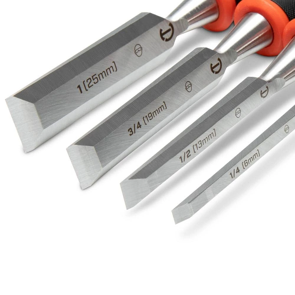 Wood Chisel Set (4-Pieces) by Crescent 4 Wood Chisel Set (4-Pieces) by Crescent - Image 2