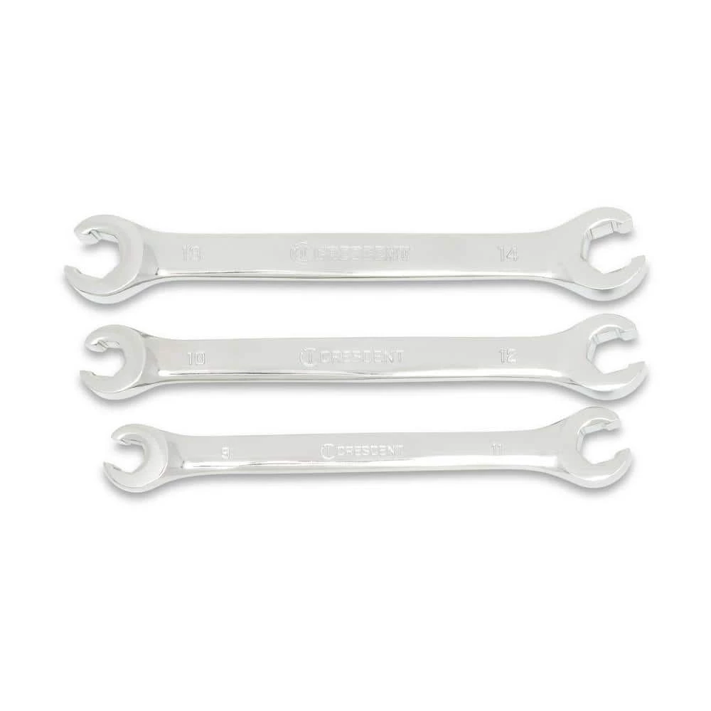 Metric Flare Nut Wrench Set (3-Piece) by Crescent 3 Metric Flare Nut Wrench Set (3-Piece) by Crescent