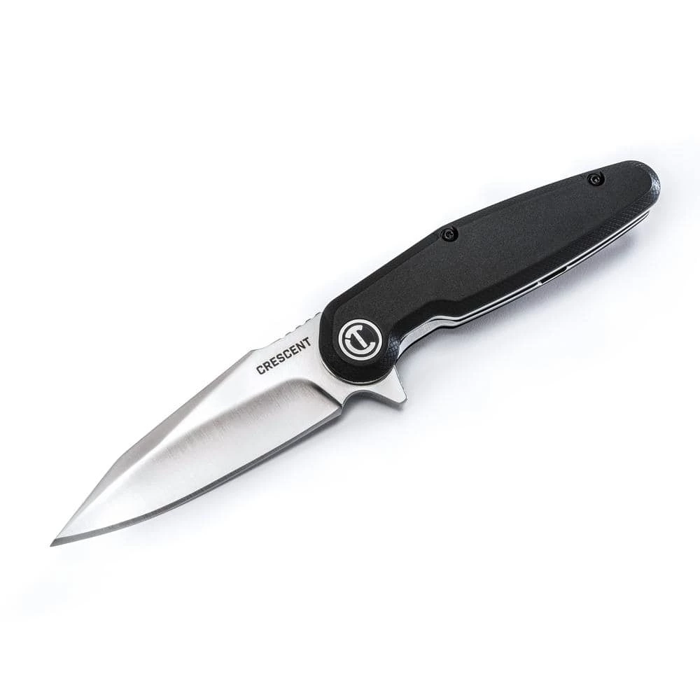 Tradesman 3.5 in. Composite Handle Pocket Knife by Crescent 3 Tradesman 3.5 in. Composite Handle Pocket Knife by Crescent