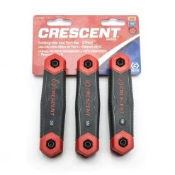 Folding SAE/Metric/Torx Dual Material Key Set (3-Pieces) by Crescent
