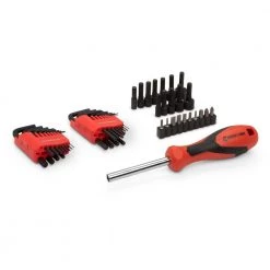 121-Piece 1/4 in. and 3/8 in. Drive 6 and 12 Point Stand ard and Deep SAE/Metric Mechanics Tool Set by Crescent -Cheap Crescent Store crescent mechanics tool sets ctk121c 1f 1000