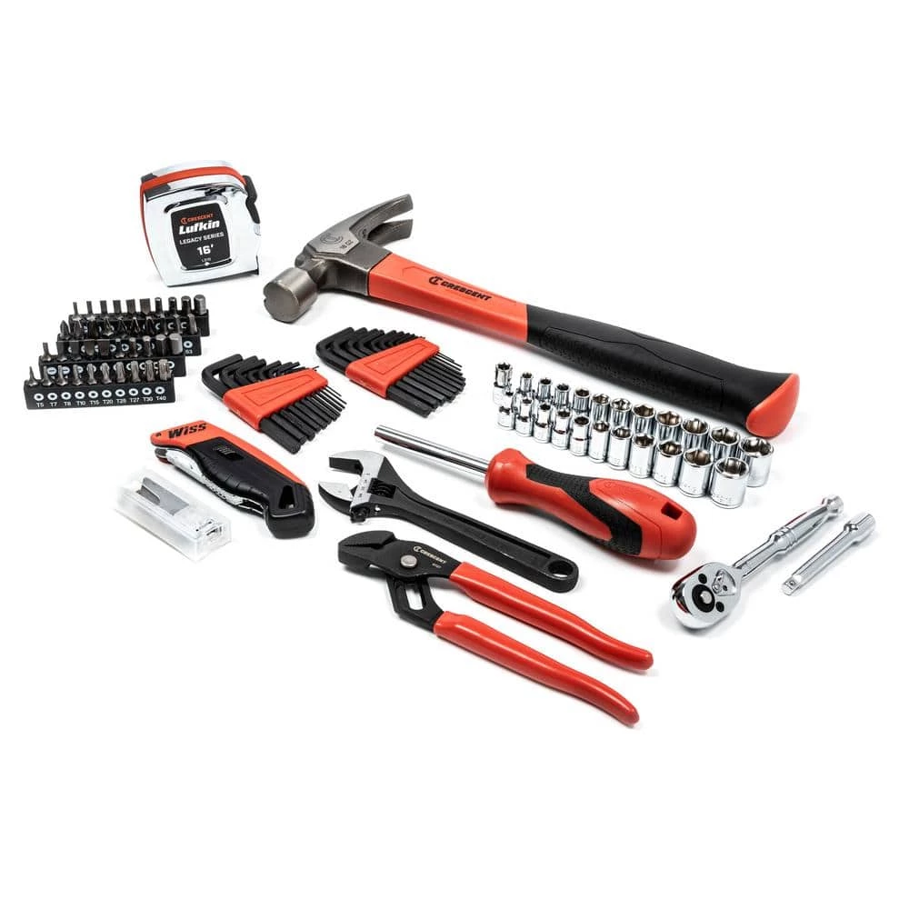 1/4 in. Drive General Purpose Tool Set (99-Piece) by Crescent 3 1/4 in. Drive General Purpose Tool Set (99-Piece) by Crescent