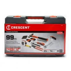 1/4 in. Drive General Purpose Tool Set (99-Piece) by Crescent 9 1/4 in. Drive General Purpose Tool Set (99-Piece) by Crescent -Cheap Crescent Store crescent mechanics tool sets ctk99 c3 1000
