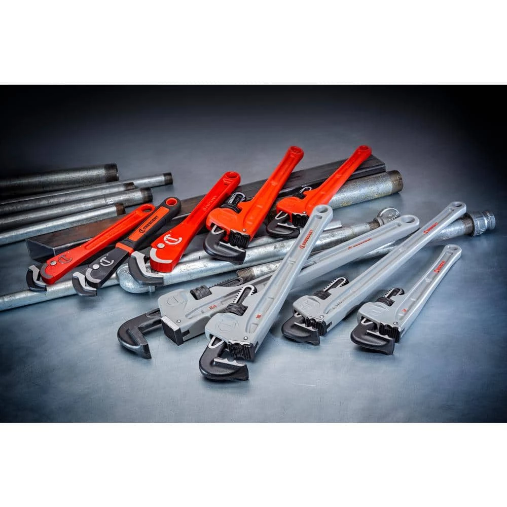 14 in. Aluminum Pipe Wrench by Crescent 8 14 in. Aluminum Pipe Wrench by Crescent - Image 6