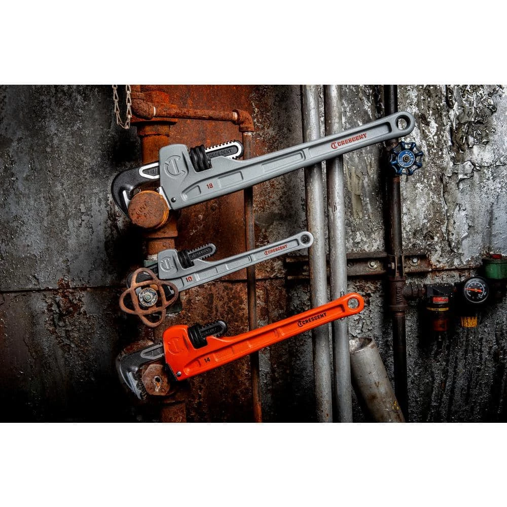 14 in. Aluminum Pipe Wrench by Crescent 7 14 in. Aluminum Pipe Wrench by Crescent - Image 5