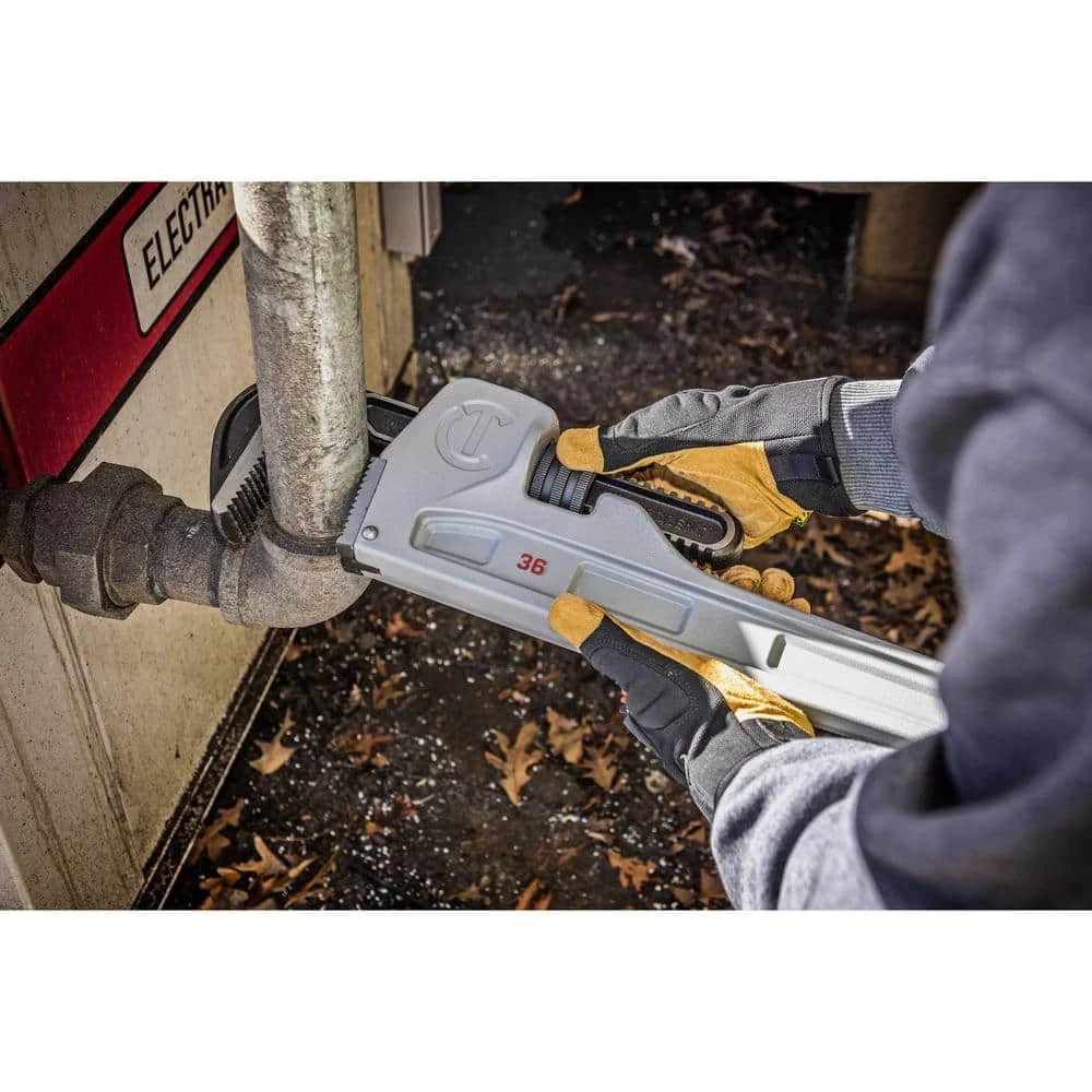 36 in. Aluminum Pipe Wrench by Crescent 7 36 in. Aluminum Pipe Wrench by Crescent - Image 5